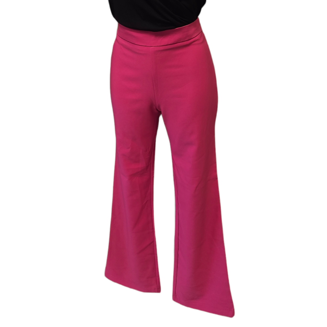 Hot Pink Bootcut Trousers