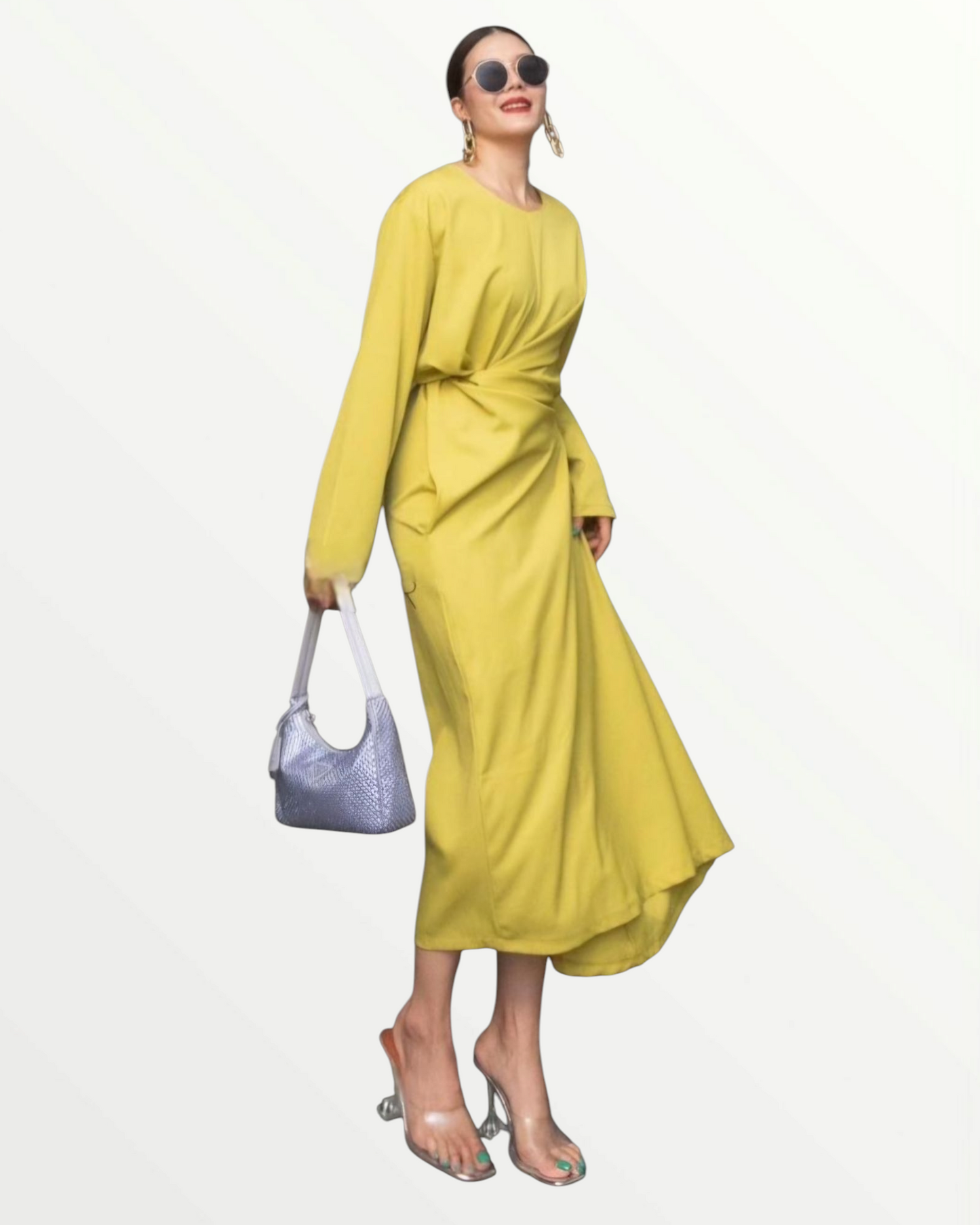 Chartreuse Maxi Dress