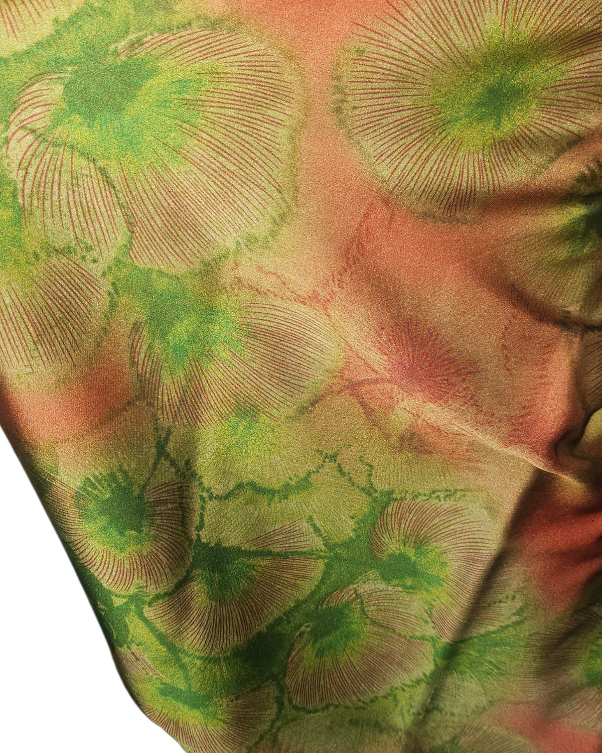 Floral Patterned Silk Dress/Shacket