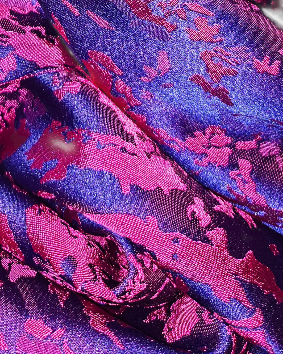 Purple & Pink Silk Dress/Shacket