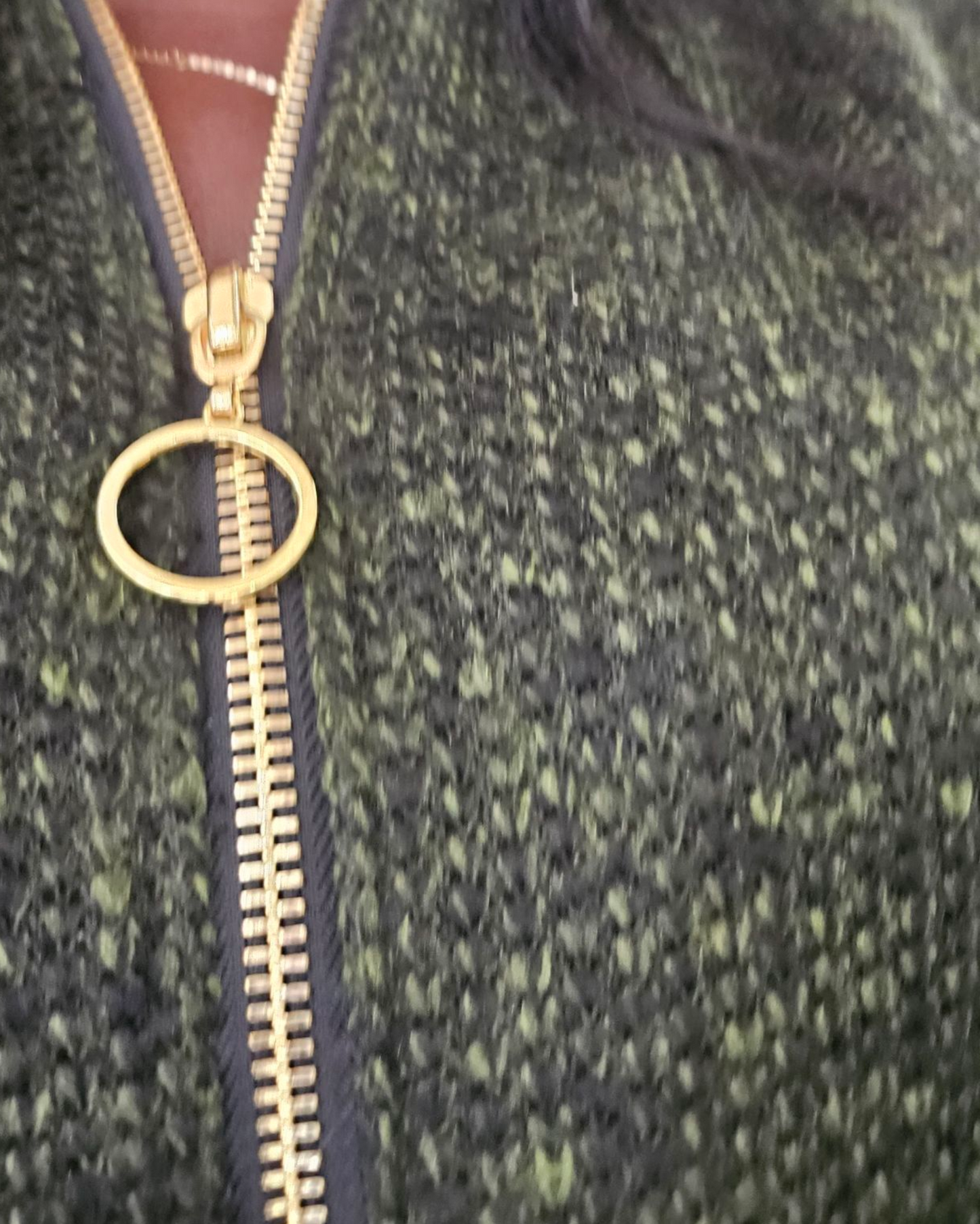 Green Wool Bodycon Dress