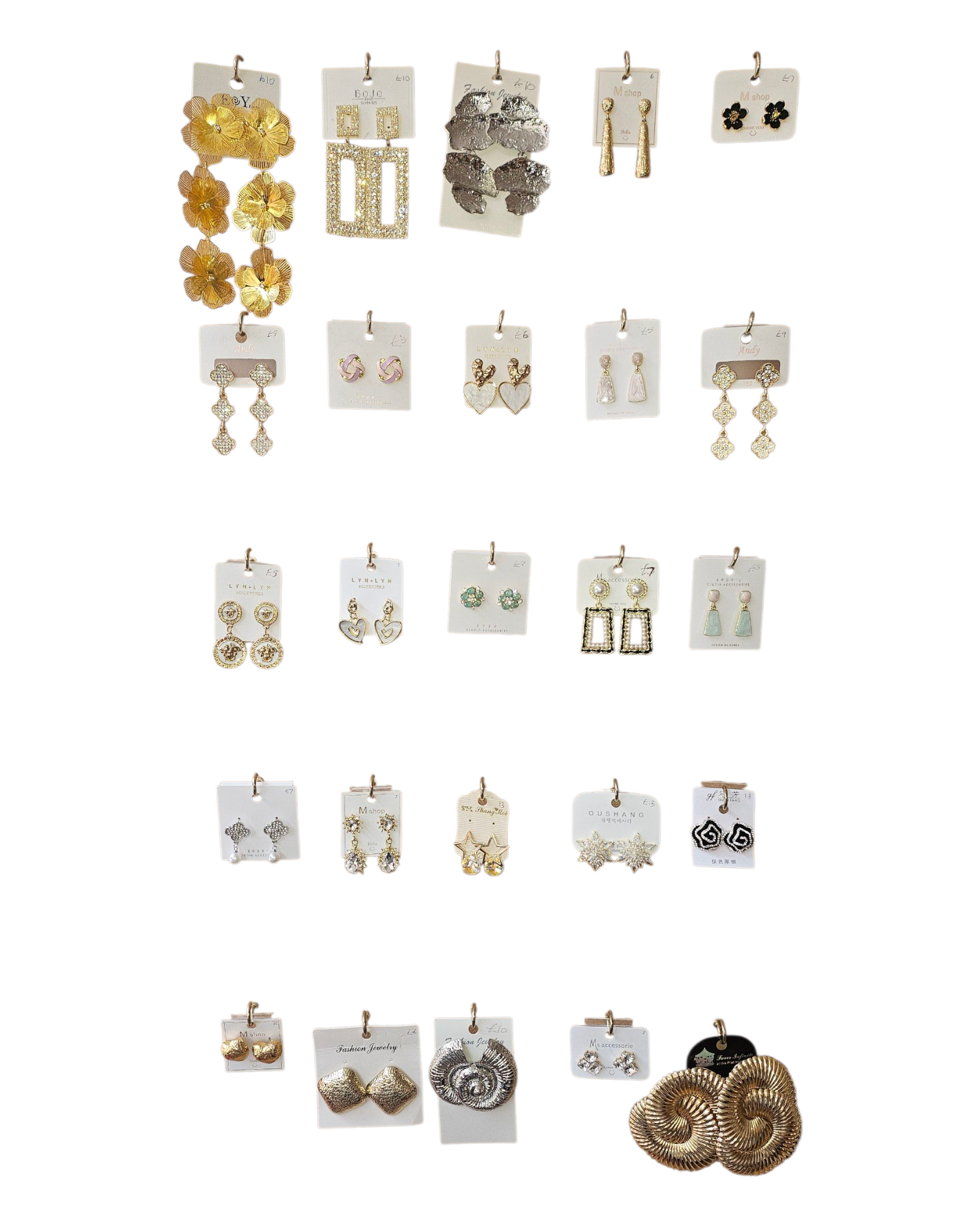 Various Earrings