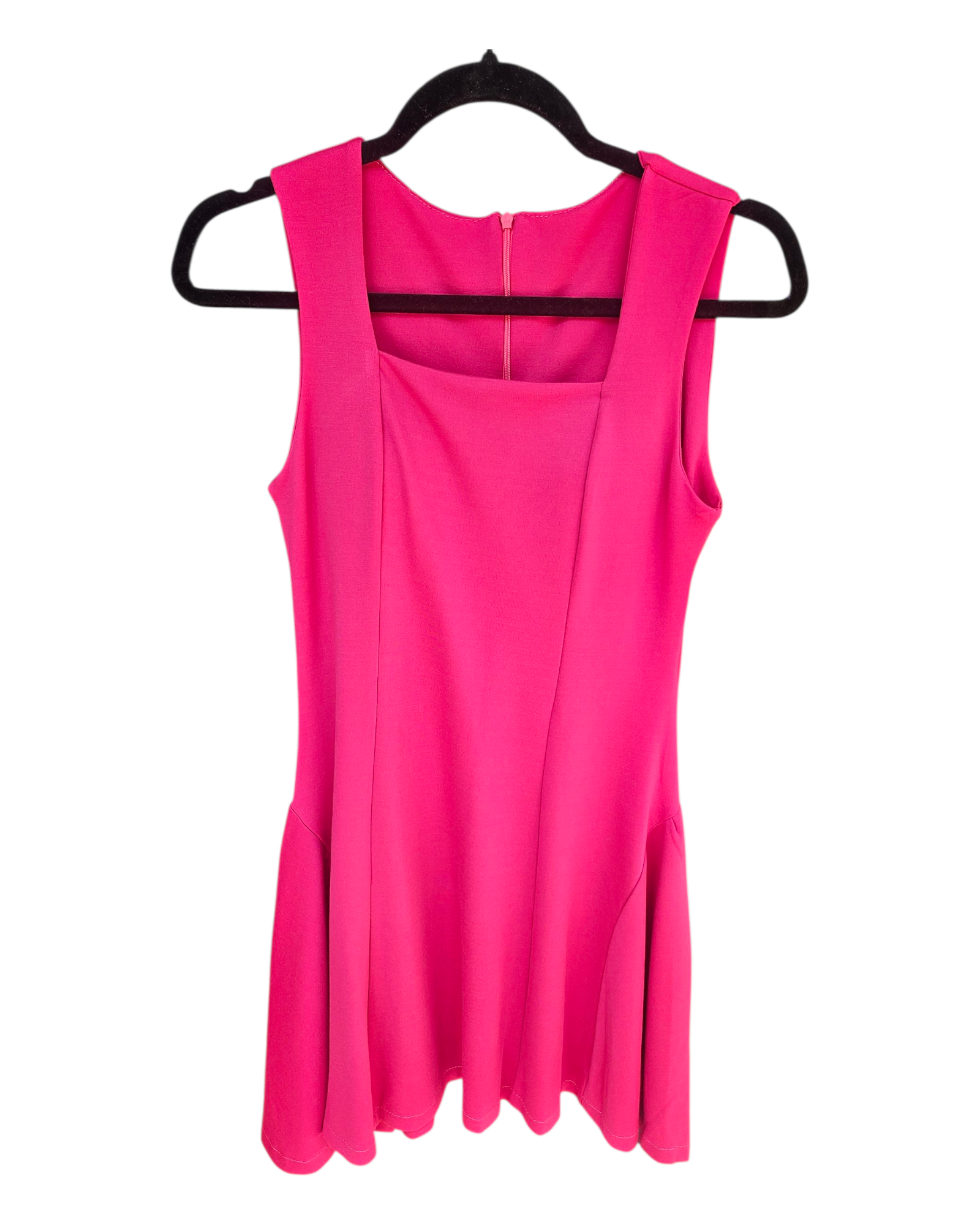 Hot Pink Skater Dress Style Studio Hot Pink Skater Dress Style Studio