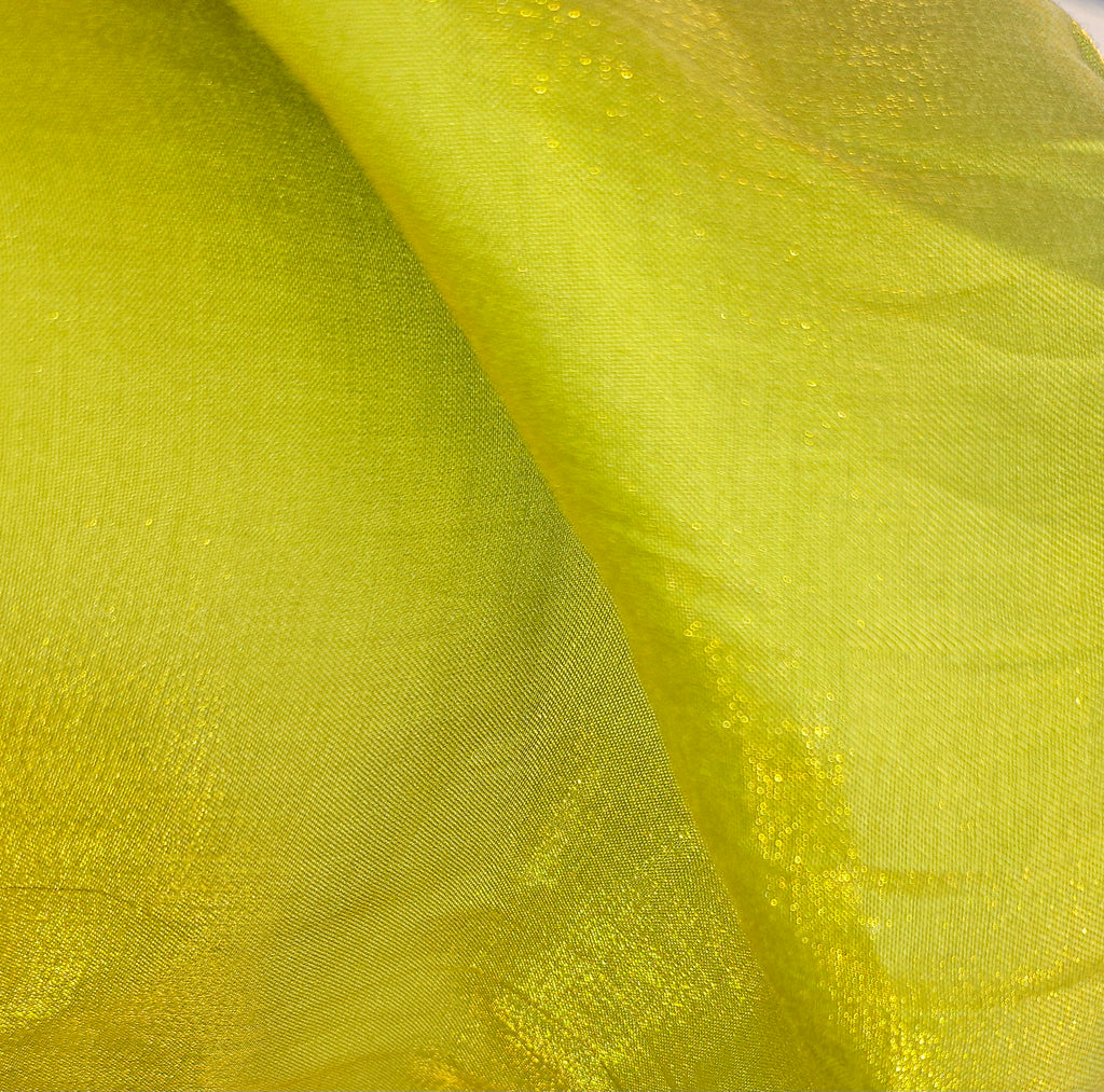 Green Satin Shimmer Shirt