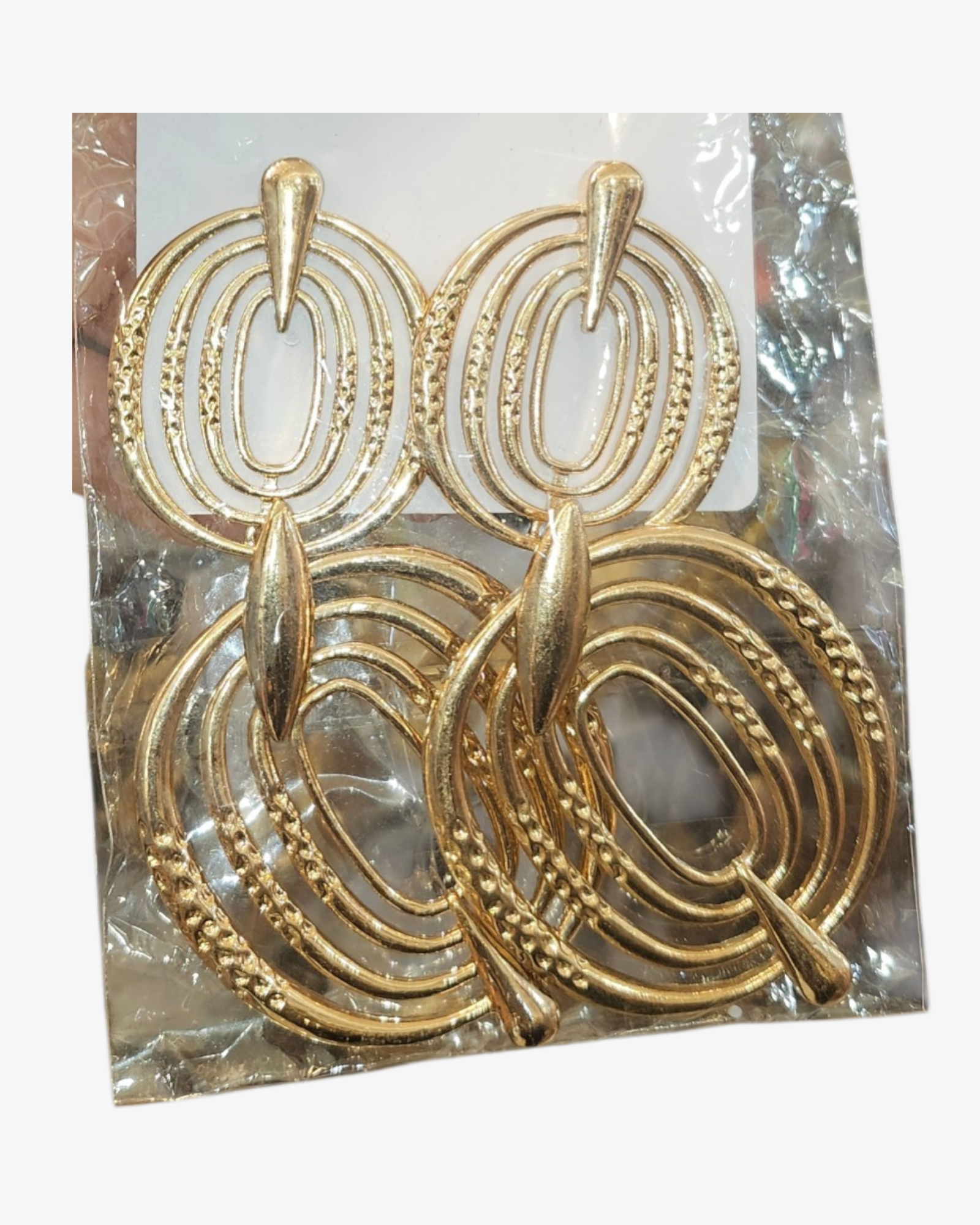Large Gold Earrings