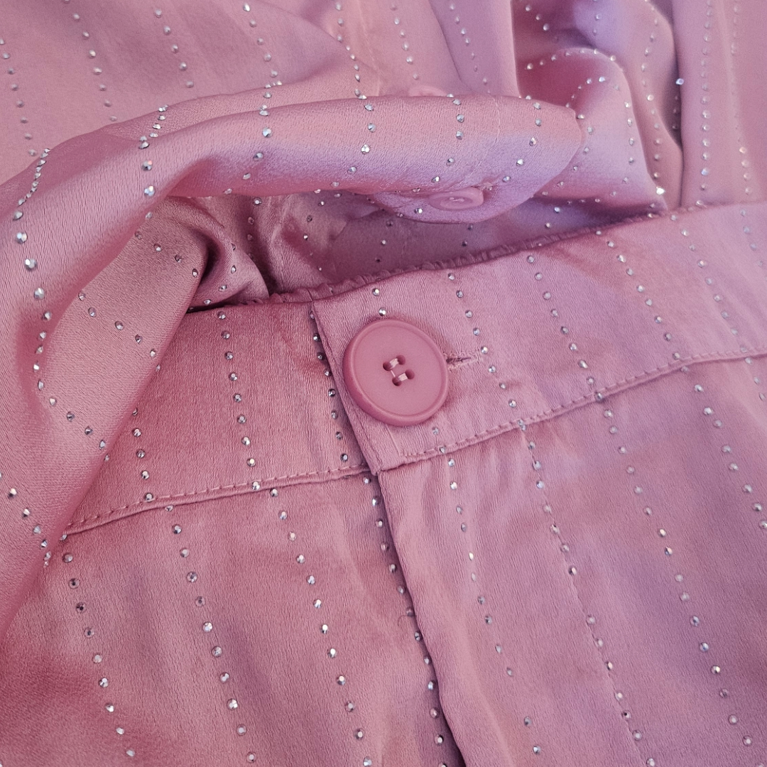Blush Pink Rhinestone Co-Ord