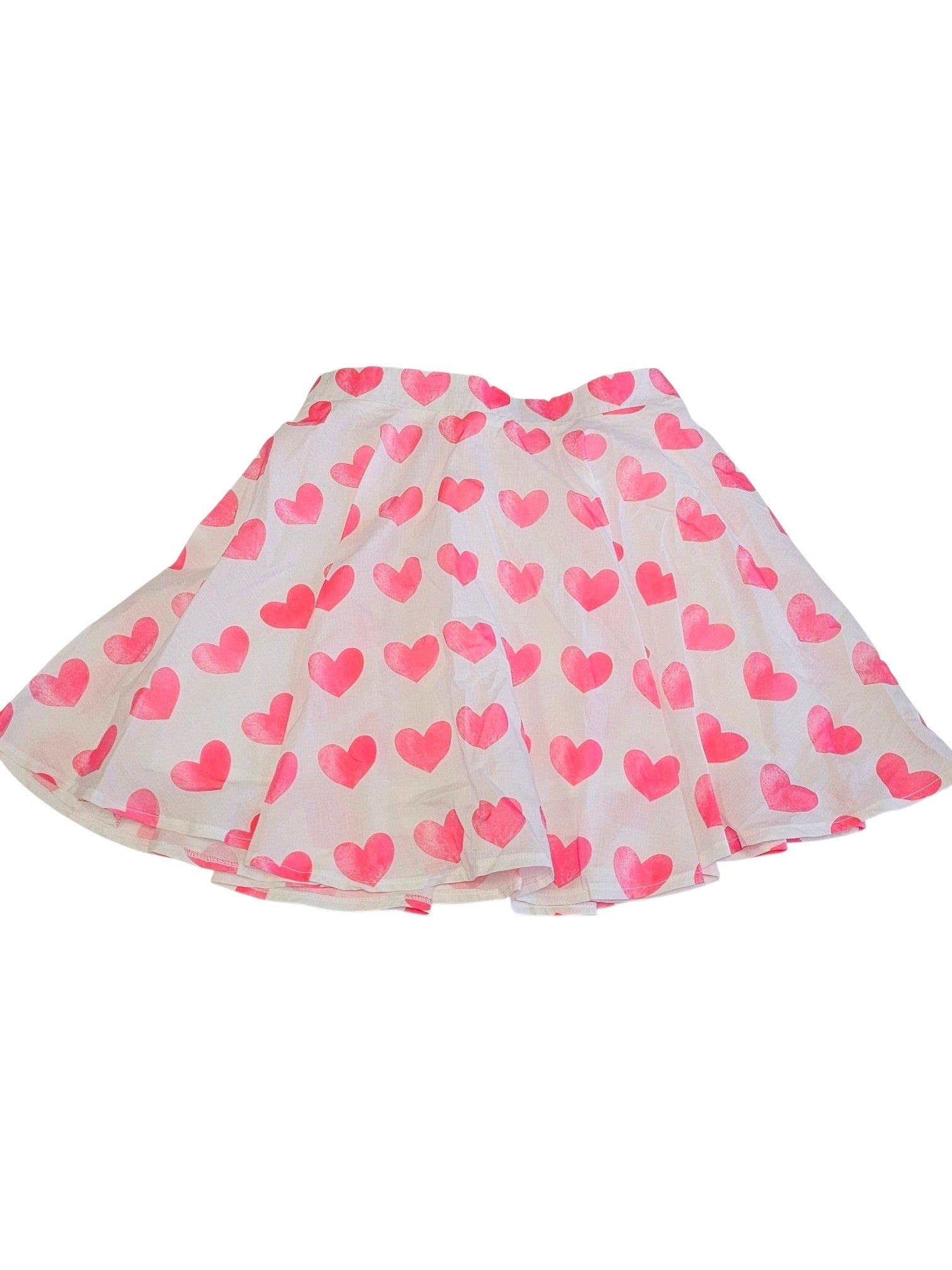 Heart Print Skirt