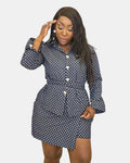 Denim Polka Dot Shirt