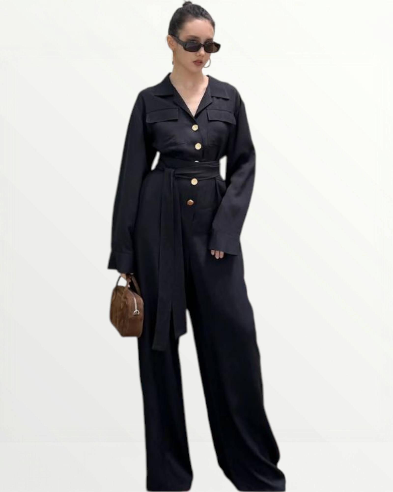 Navy Blue Jumpsuit