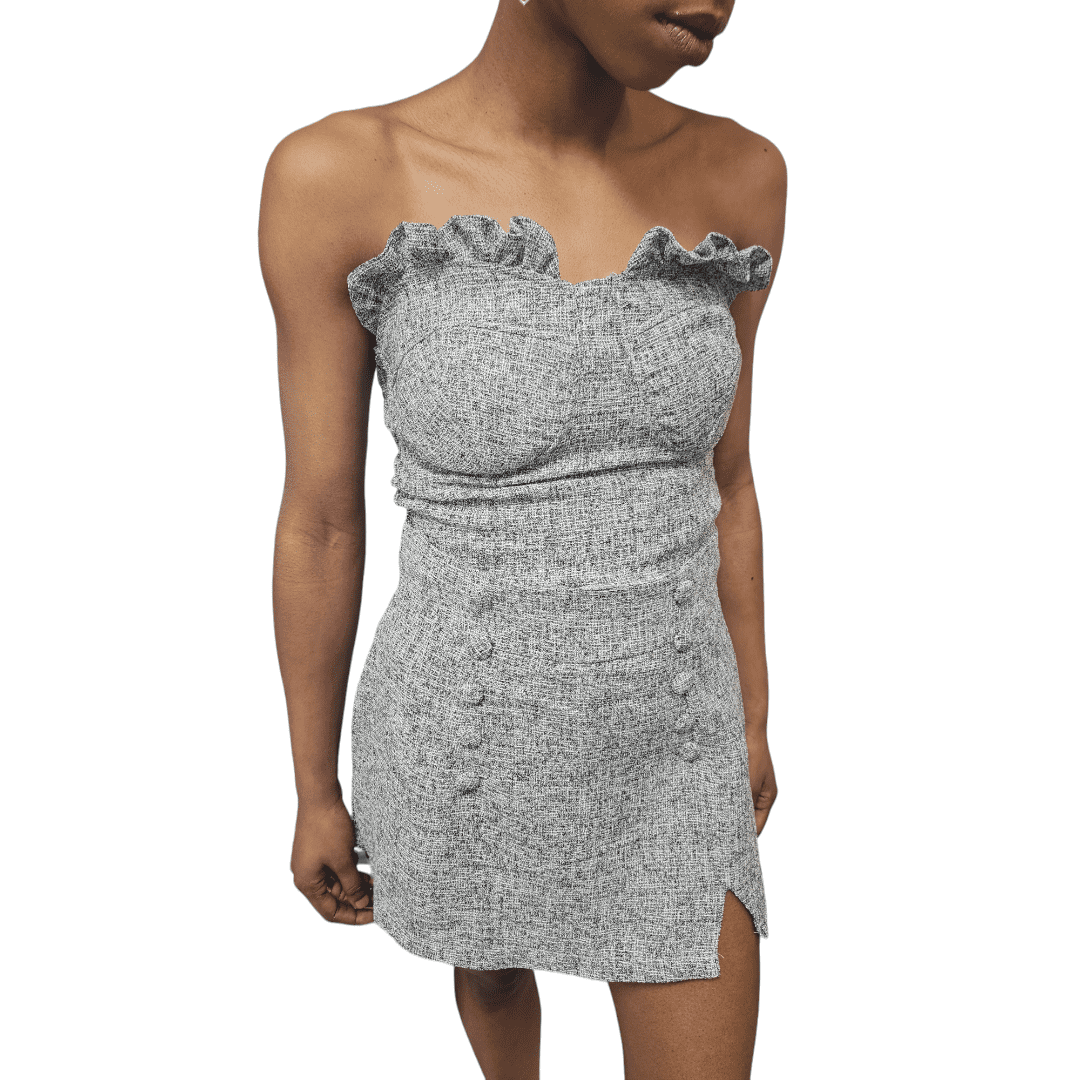 Grey Skort Co-Ord