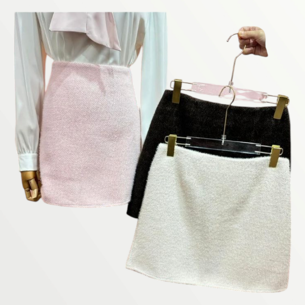 Textured Knit Skirt