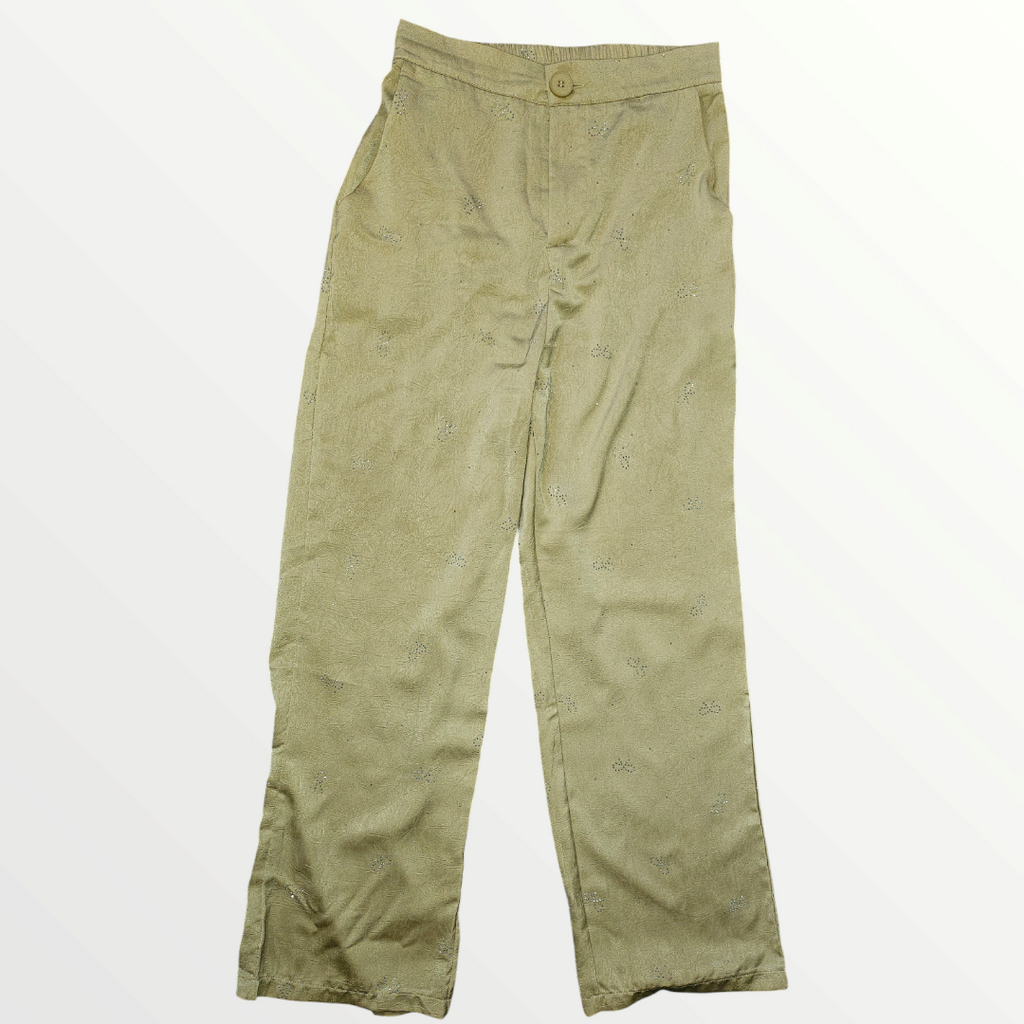 Chartreuse Rhinestone Co-Ord