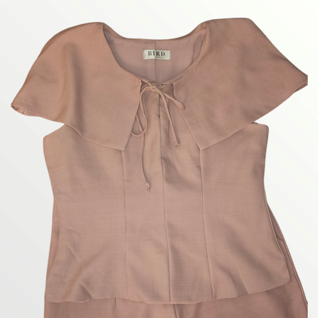 Blush Pink Cape Set