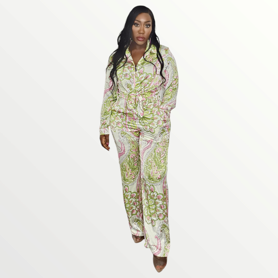Pink & Green Co-Ord