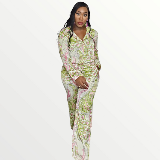 Pink & Green Co-Ord